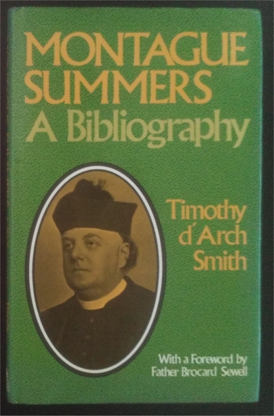 montague summers bibliography
