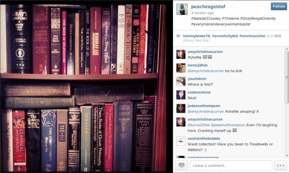 peaches geldof instagram crowley