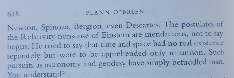 flann o'brien einstein