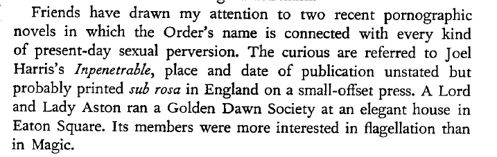 ellic howe inpenetrable